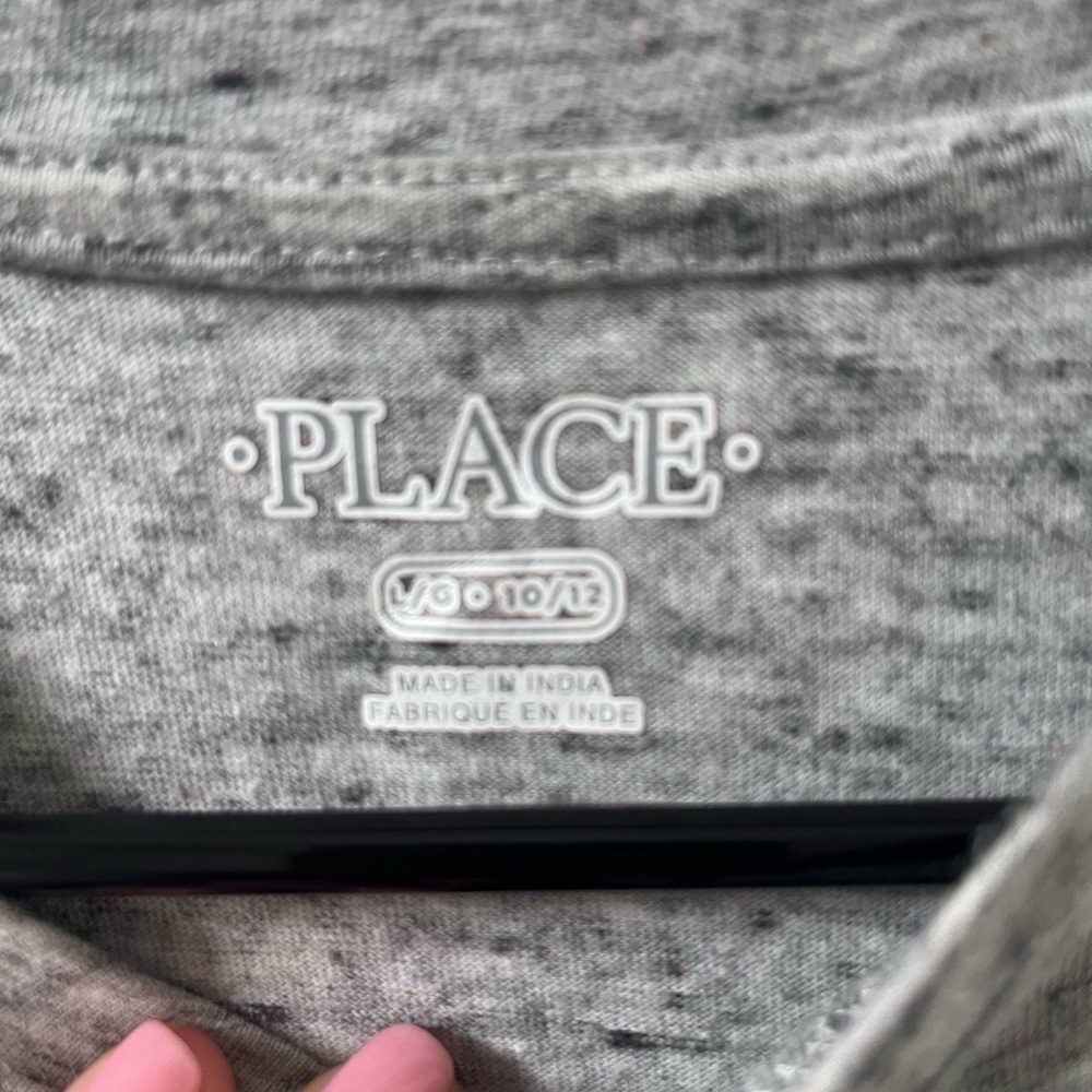Gray Henley Shirt - Picture 3 of 3